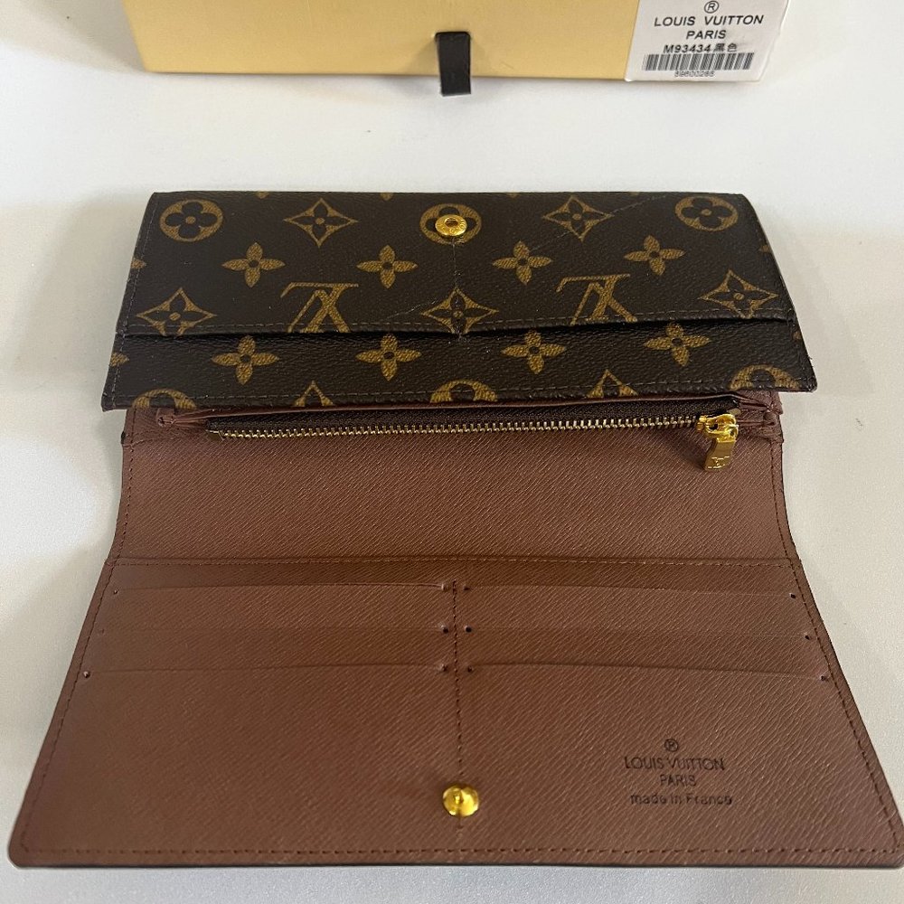 Louis Vuitton Porte Monnaie Zip Wallet Purse M61735 MONOGRAM